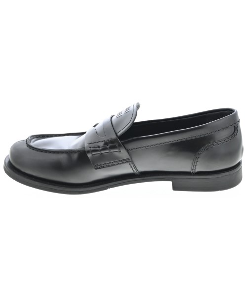 Miu Miu（ミュウミュウ）ドレスシューズ/ローファー 黒 サイズ:EU37 1/2(24cm位) レディース/2200722546017