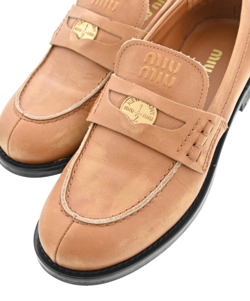 Miu Miu（ミュウミュウ）ドレスシューズ/ローファー ベージュ サイズ:EU36 1/2(23cm位) レディース/2200722546024