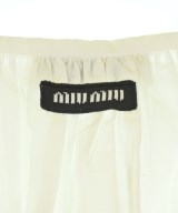 Miu Miu（ミュウミュウ）ミニスカート 白 サイズ:36(XS位) レディース/2200718703028