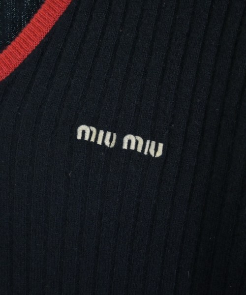 Miu Miu（ミュウミュウ）ニット・セーター 紺 サイズ:36(XS位) レディース/2200724078042