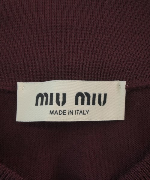 Miu Miu（ミュウミュウ）ニット・セーター 赤 サイズ:36(XS位) レディース/2200724412013