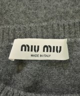 Miu Miu（ミュウミュウ）ニット・セーター グレー サイズ:44(L位) レディース/2200724412020