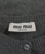 Miu Miu（ミュウミュウ）カーディガン グレー サイズ:38(S位) レディース/2200724412037