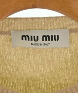 Miu Miu（ミュウミュウ）カーディガン ベージュ サイズ:42(M位) レディース/2200725053031