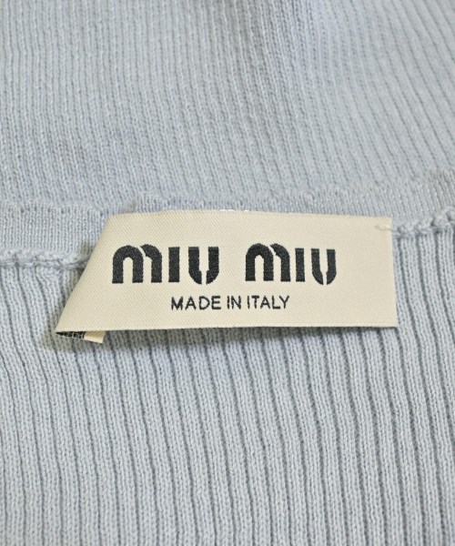 Miu Miu（ミュウミュウ）カーディガン 青 サイズ:38(S位) レディース/2200725053048