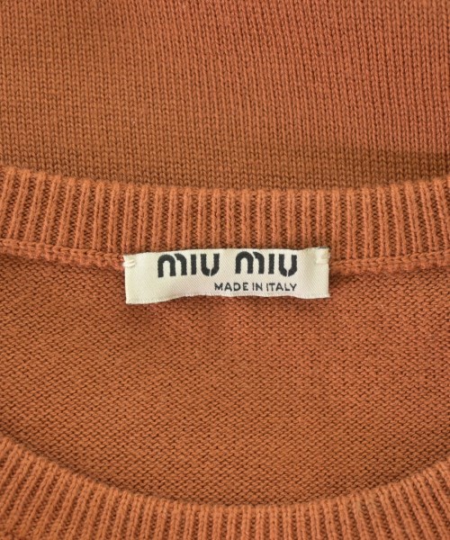 Miu Miu（ミュウミュウ）ニット・セーター 茶 サイズ:38(S位) レディース/2200725976033