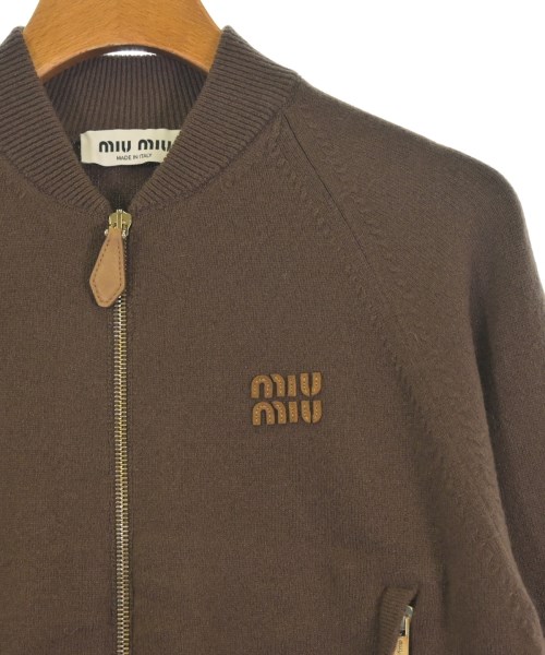 Miu Miu（ミュウミュウ）カーディガン 茶 サイズ:36(XS位) レディース/2200721295121