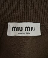 Miu Miu（ミュウミュウ）カーディガン 茶 サイズ:36(XS位) レディース/2200721295121