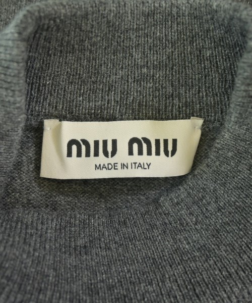 Miu Miu（ミュウミュウ）ニット・セーター グレー サイズ:36(XS位) レディース/2200721295176