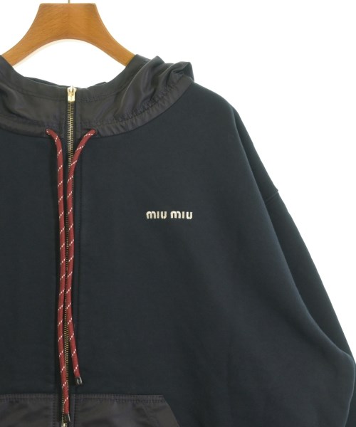 Miu Miu（ミュウミュウ）パーカー 紺 サイズ:XS レディース/2200721295213