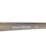 Miu Miu（ミュウミュウ）サングラス グレー サイズ:- レディース/2200723181088