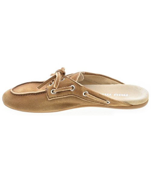 Miu Miu（ミュウミュウ）その他 茶 サイズ:EU36(22.5cm位) レディース/2200721394312