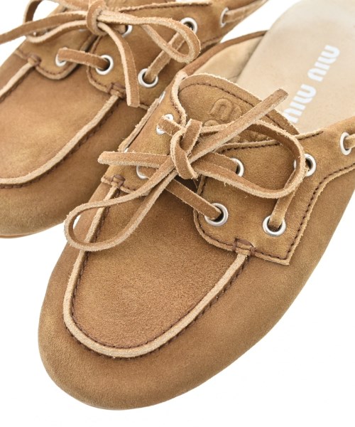 Miu Miu（ミュウミュウ）その他 茶 サイズ:EU36(22.5cm位) レディース/2200721394312