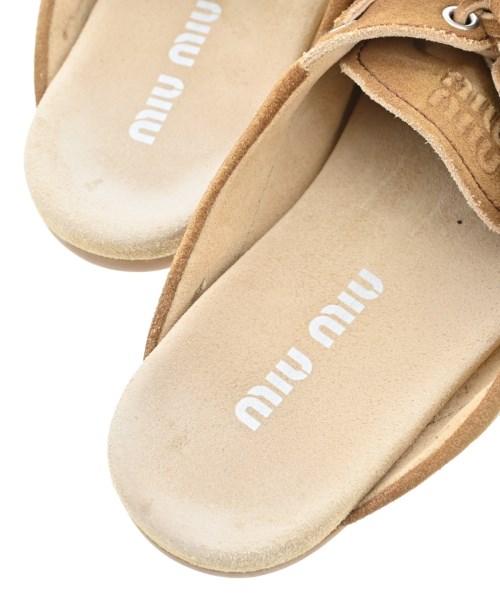 Miu Miu（ミュウミュウ）その他 茶 サイズ:EU36(22.5cm位) レディース/2200721394312