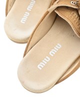 Miu Miu（ミュウミュウ）その他 茶 サイズ:EU36(22.5cm位) レディース/2200721394312