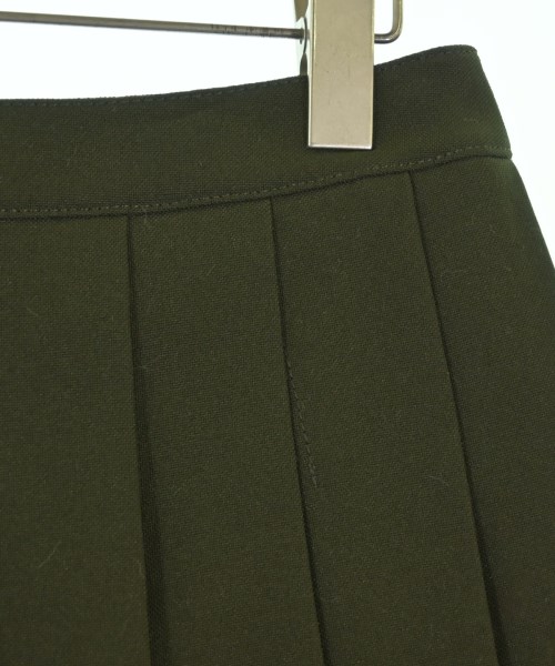 Miu Miu（ミュウミュウ）ひざ丈スカート カーキ サイズ:40(M位) レディース/2200727817037