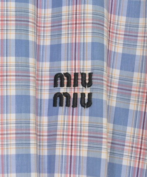 Miu Miu（ミュウミュウ）ワンピース 青 サイズ:38(S位) レディース/2200728066045