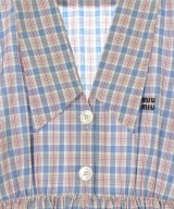 Miu Miu（ミュウミュウ）ワンピース 青 サイズ:38(S位) レディース/2200728066045