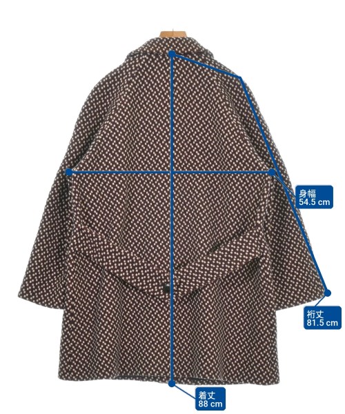 Miu Miu（ミュウミュウ）チェスターコート 赤 サイズ:44(L位) レディース/2200723545033