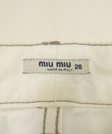 Miu Miu（ミュウミュウ）ミニスカート 白 サイズ:26(M位) レディース/2200729098014
