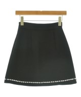 Miu Miu（ミュウミュウ）ミニスカート 黒 サイズ:36(XS位) レディース/2200729167062