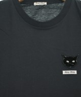 Miu Miu（ミュウミュウ）Tシャツ・カットソー 黒 サイズ:M レディース/2200682920070