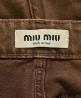 Miu Miu（ミュウミュウ）デニムパンツ 茶 サイズ:24(S位) レディース/2200683338188