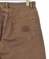 Miu Miu（ミュウミュウ）デニムパンツ 茶 サイズ:24(S位) レディース/2200683338188