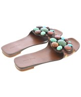 Miu Miu（ミュウミュウ）サンダル 茶 サイズ:-(24.5cm位) レディース/2200684643328