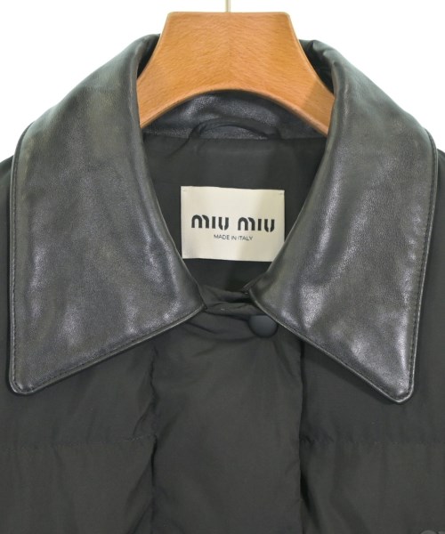 Miu Miu（ミュウミュウ）ダウンジャケット/ダウンベスト 黒 サイズ:40(M位) レディース/2200685051061