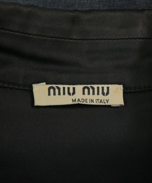 Miu Miu（ミュウミュウ）カジュアルシャツ 紺 サイズ:40(M位) レディース/2200685382059