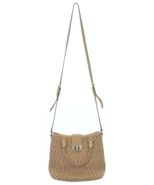 Miu Miu（ミュウミュウ）ショルダーバッグ ベージュ サイズ:- レディース/2200686171010