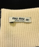 Miu Miu（ミュウミュウ）ひざ丈スカート 黒 サイズ:38(S位) レディース/2200678684047