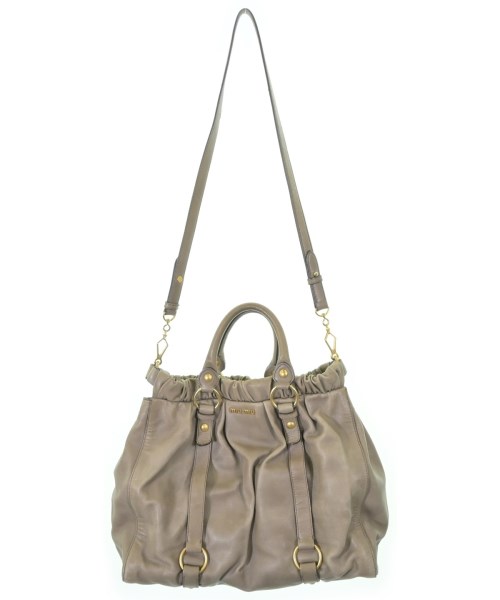 Miu Miu（ミュウミュウ）ハンドバッグ カーキ サイズ:- レディース/2200680767059