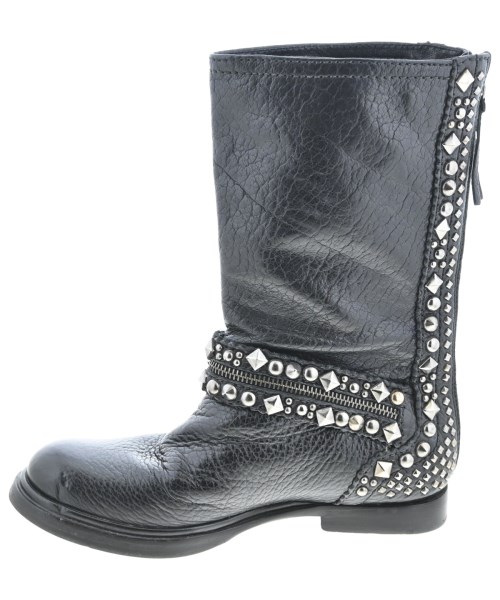 Miu Miu（ミュウミュウ）ブーツ 黒 サイズ:EU35 1/2(22cm位) レディース/2200686813255