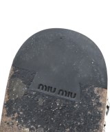 Miu Miu（ミュウミュウ）ブーツ 黒 サイズ:EU35 1/2(22cm位) レディース/2200686813255