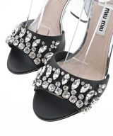 Miu Miu（ミュウミュウ）サンダル シルバー サイズ:EU35 1/2(22cm位) レディース/2200688776343