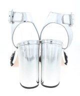 Miu Miu（ミュウミュウ）サンダル シルバー サイズ:EU35 1/2(22cm位) レディース/2200688776343