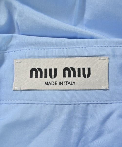 Miu Miu（ミュウミュウ）カジュアルシャツ 青 サイズ:36(XS位) レディース/2200677154022