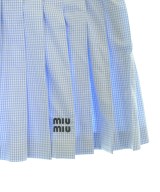 Miu Miu（ミュウミュウ）ミニスカート 青 サイズ:42(M位) レディース/2200677154039