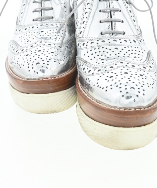 Miu Miu（ミュウミュウ）ドレスシューズ/ローファー シルバー サイズ:EU38(24.5cm位) レディース/2200689973093