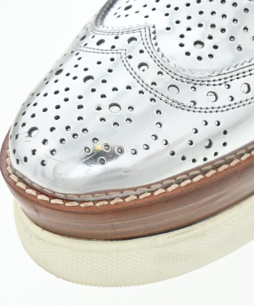 Miu Miu（ミュウミュウ）ドレスシューズ/ローファー シルバー サイズ:EU38(24.5cm位) レディース/2200689973093