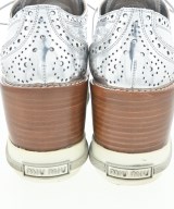 Miu Miu（ミュウミュウ）ドレスシューズ/ローファー シルバー サイズ:EU38(24.5cm位) レディース/2200689973093