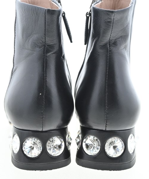Miu Miu（ミュウミュウ）ブーツ 黒 サイズ:35(21.5cm位) レディース/2200689984013