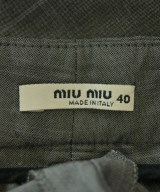 Miu Miu（ミュウミュウ）スラックス グレー サイズ:40(M位) レディース/2200690315066
