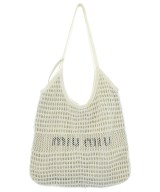 Miu Miu（ミュウミュウ）トートバッグ 白 サイズ:- レディース/2200691286020