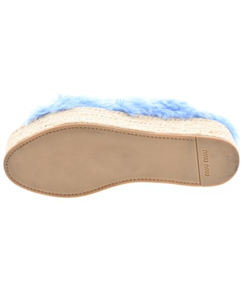 Miu Miu（ミュウミュウ）サンダル 青 サイズ:EU37(23.5cm位) レディース/2200691617077