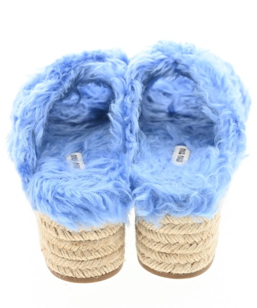 Miu Miu（ミュウミュウ）サンダル 青 サイズ:EU37(23.5cm位) レディース/2200691617077