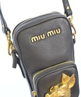 Miu Miu（ミュウミュウ）ショルダーバッグ 茶 サイズ:- レディース/2200689787324