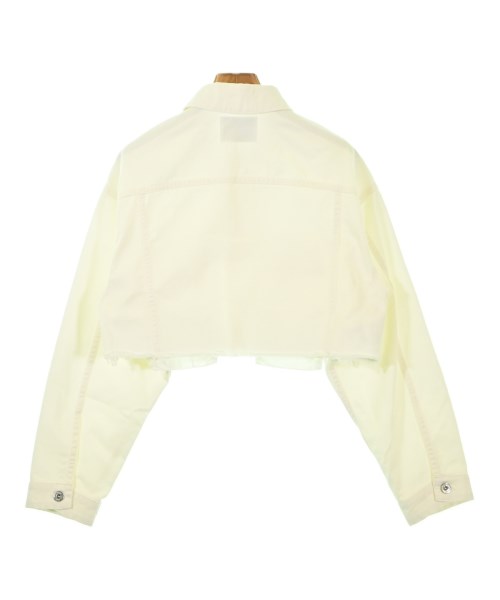 Miu Miu（ミュウミュウ）デニムジャケット 白 サイズ:36(XS位) レディース/2200687078059